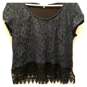 Lace Crop Top